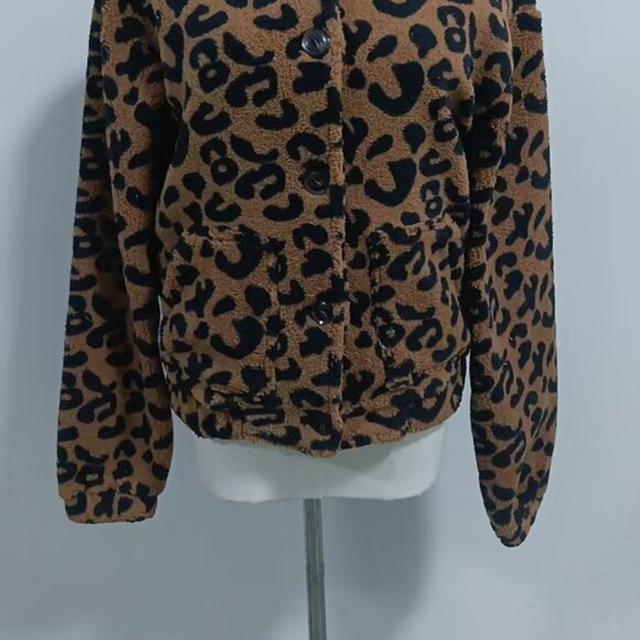 Vintage Style Leopard Print Jacket - Picture 2 of 4
